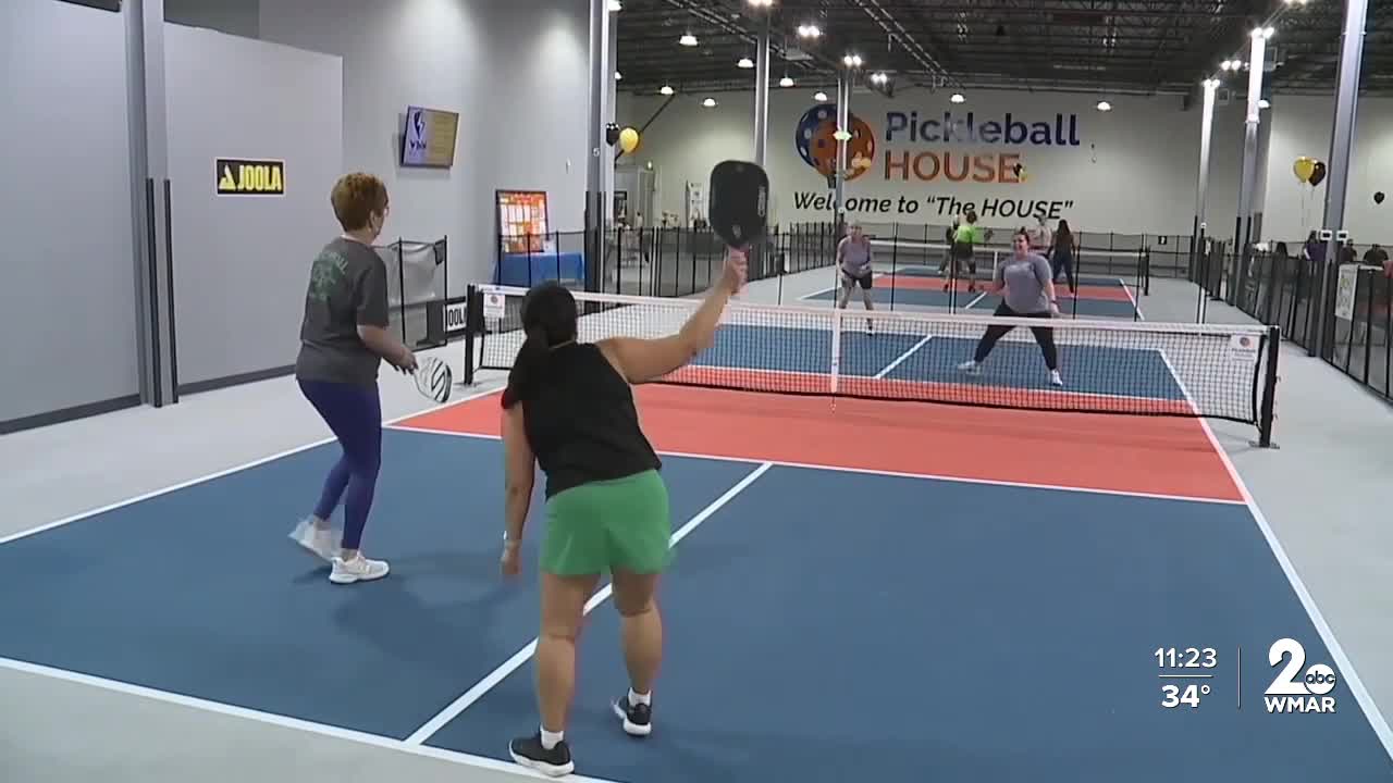 Towson University hosts pickleball fundraiser for student programs