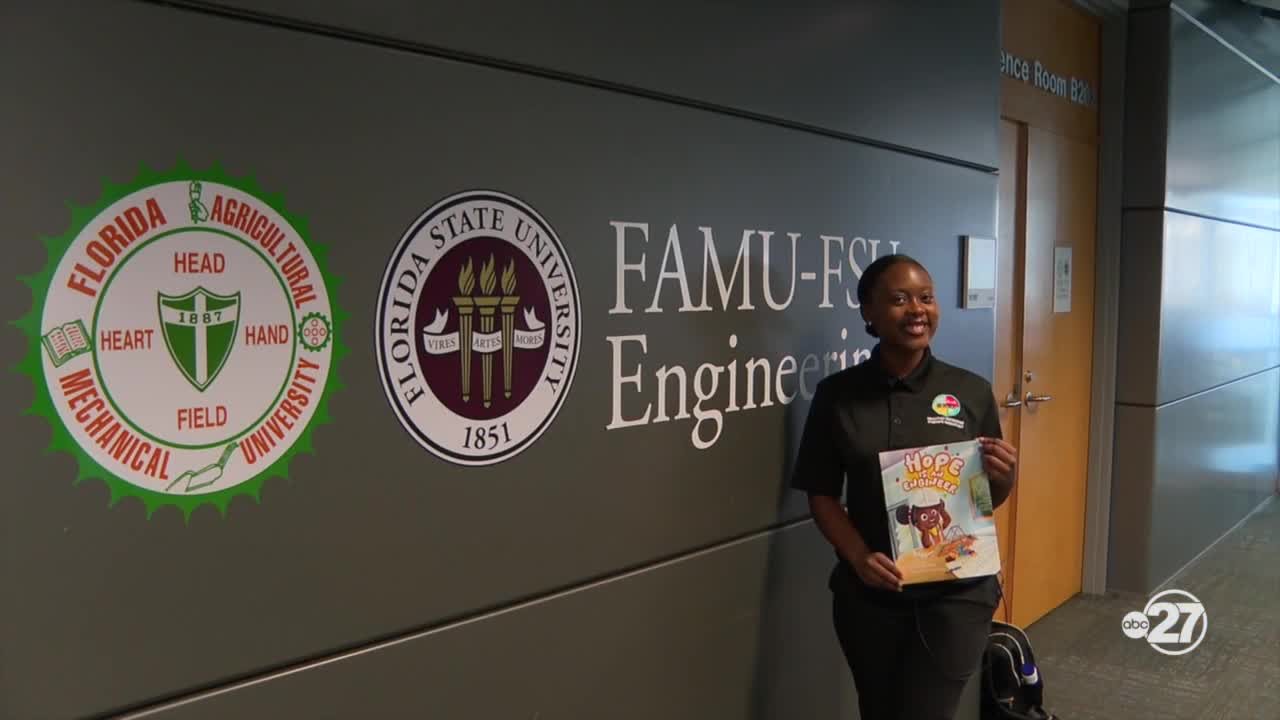 FAMU engineering student inspires the next generation with new children's book about STEM 