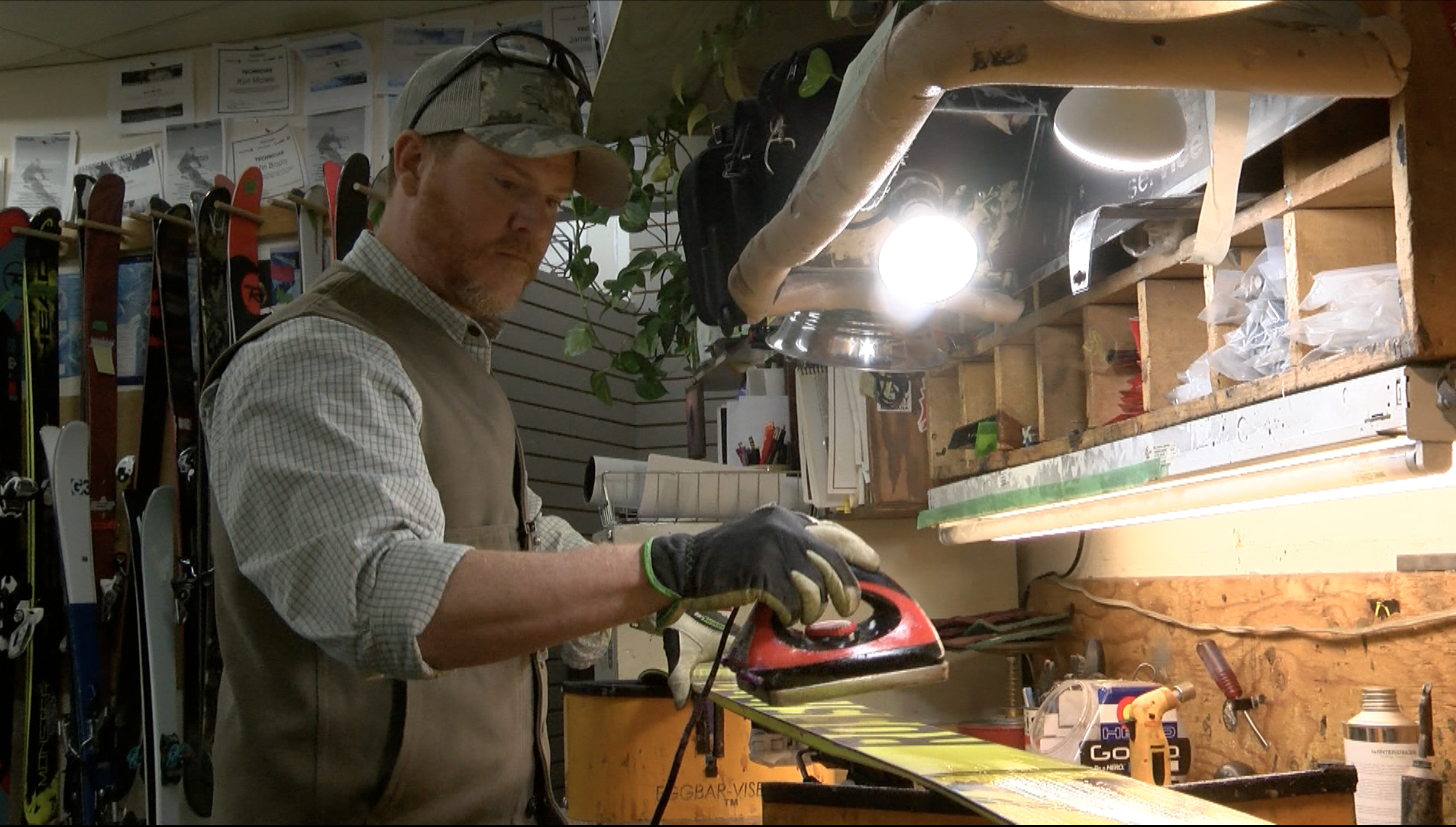 Wax On, Wax Off: Ski maintenance before hitting the slopes