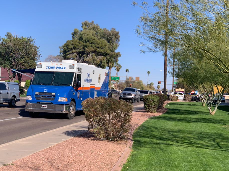 Tempe barricade situation 