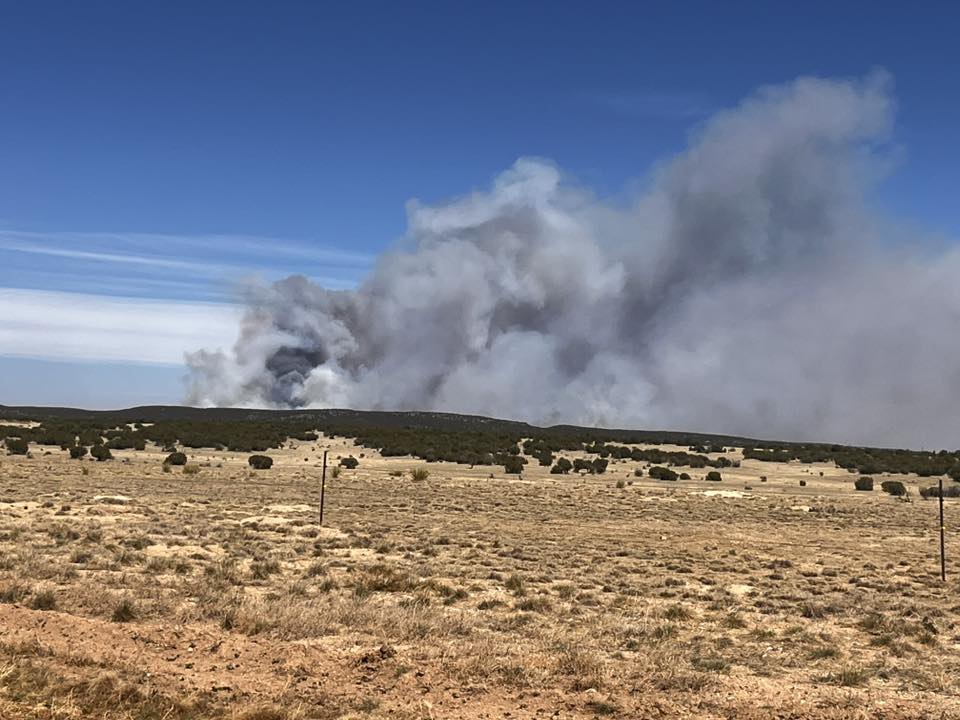 Fremont County Hwy 115 Fire 