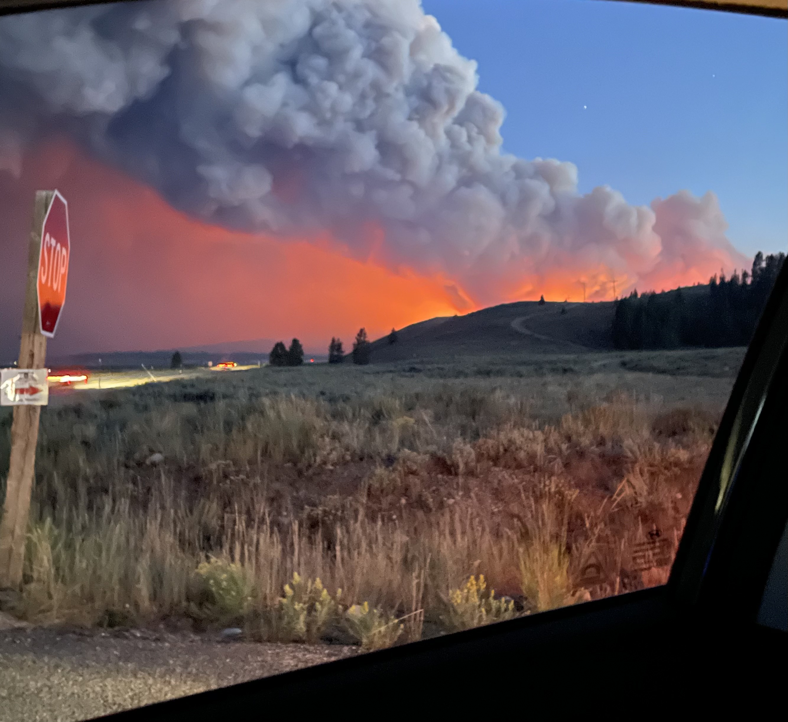 Ross Fork Fire - Luther Heights Bible camp