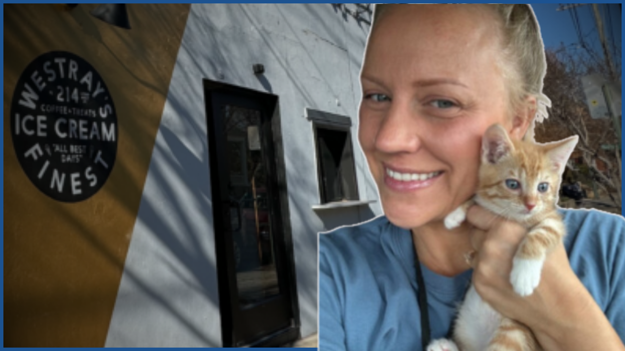 Michelle Langham and Purrfect Bean