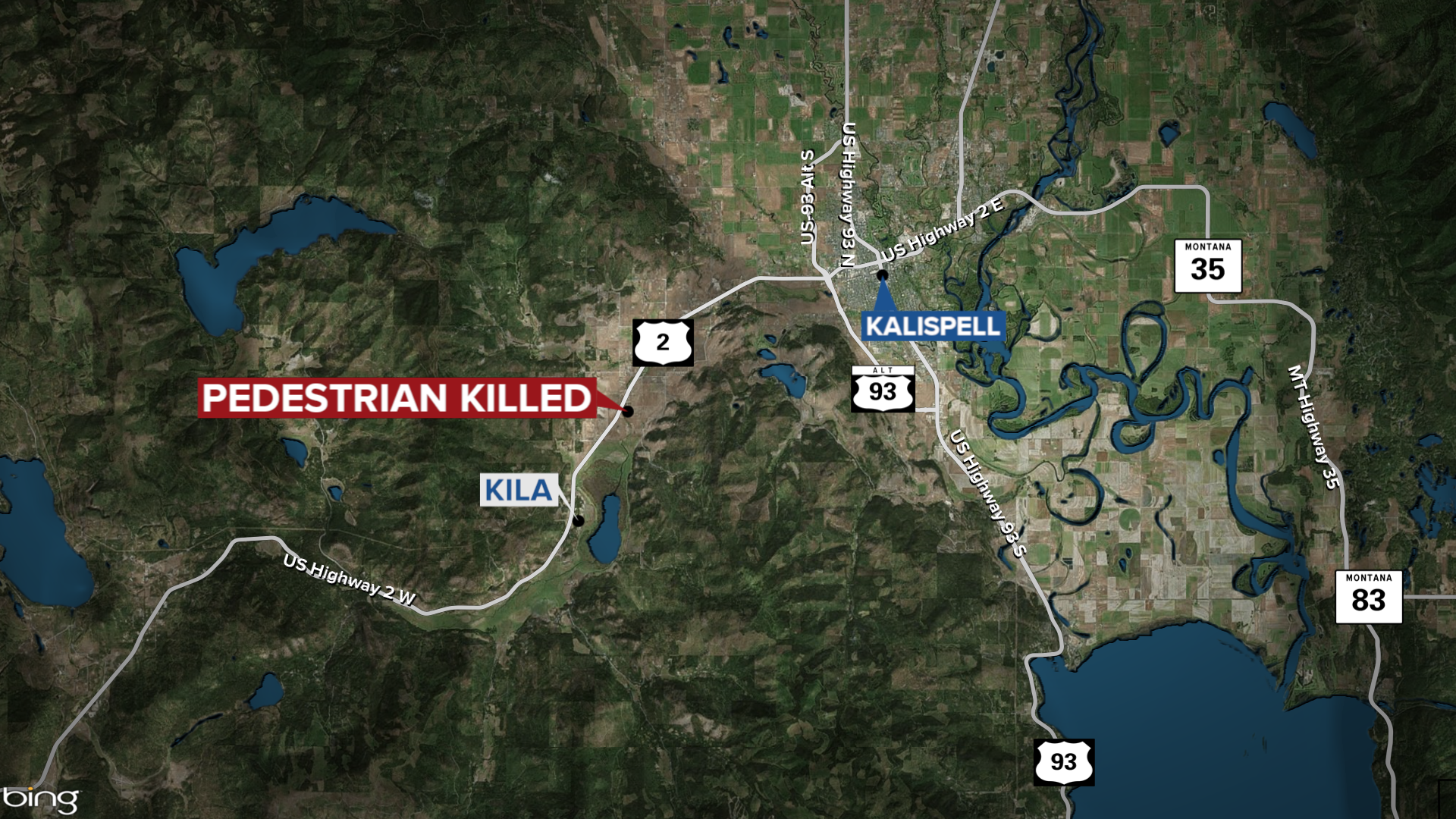 Kila Pedestrian Killed
