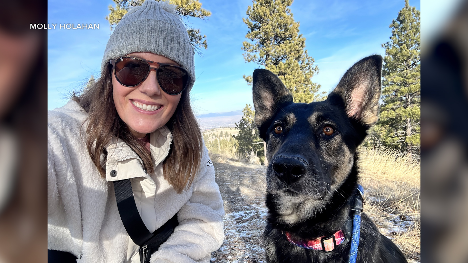 Molly Holahan and Rosie