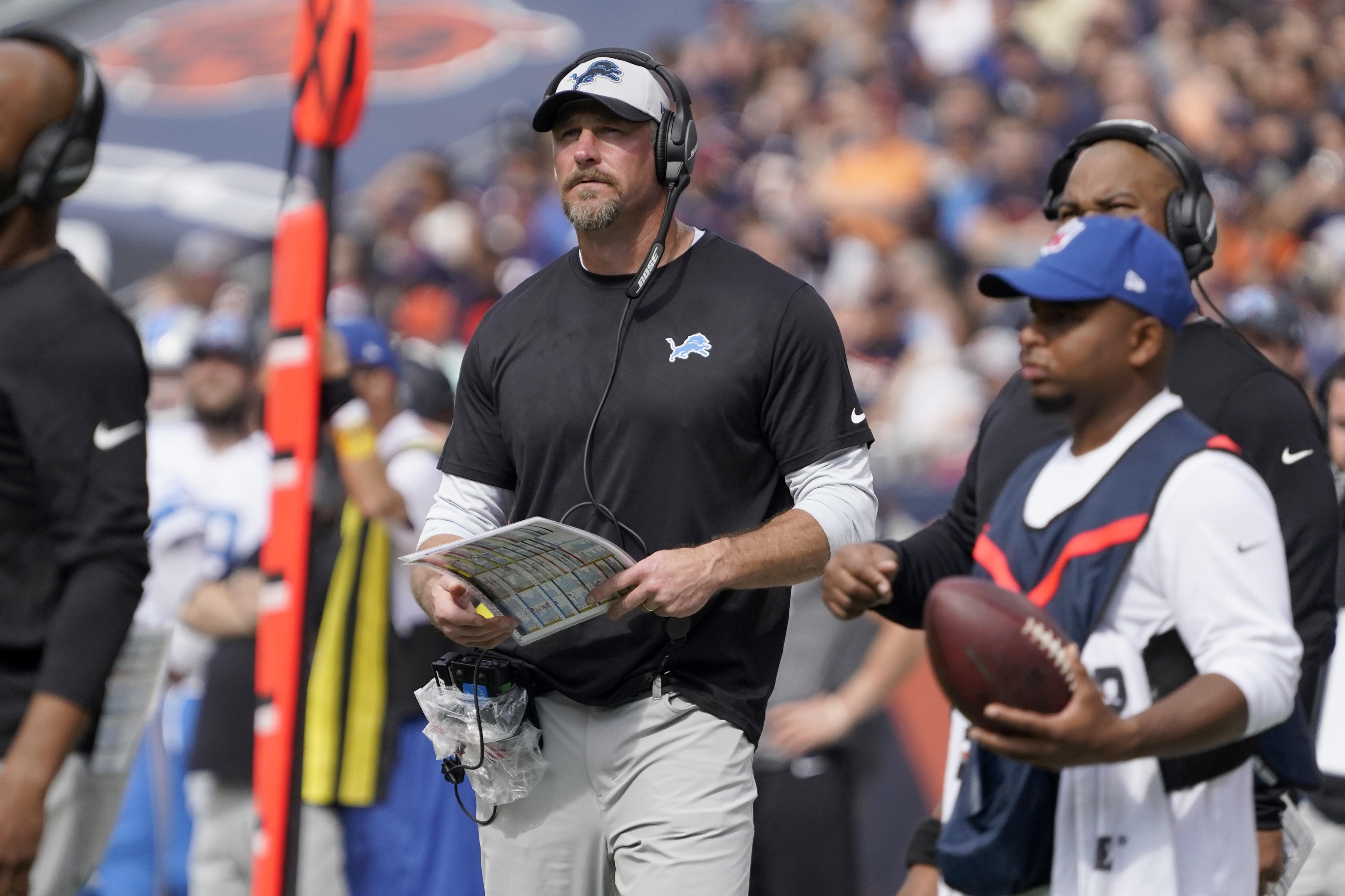 Dan Campbell Lions Bears Football