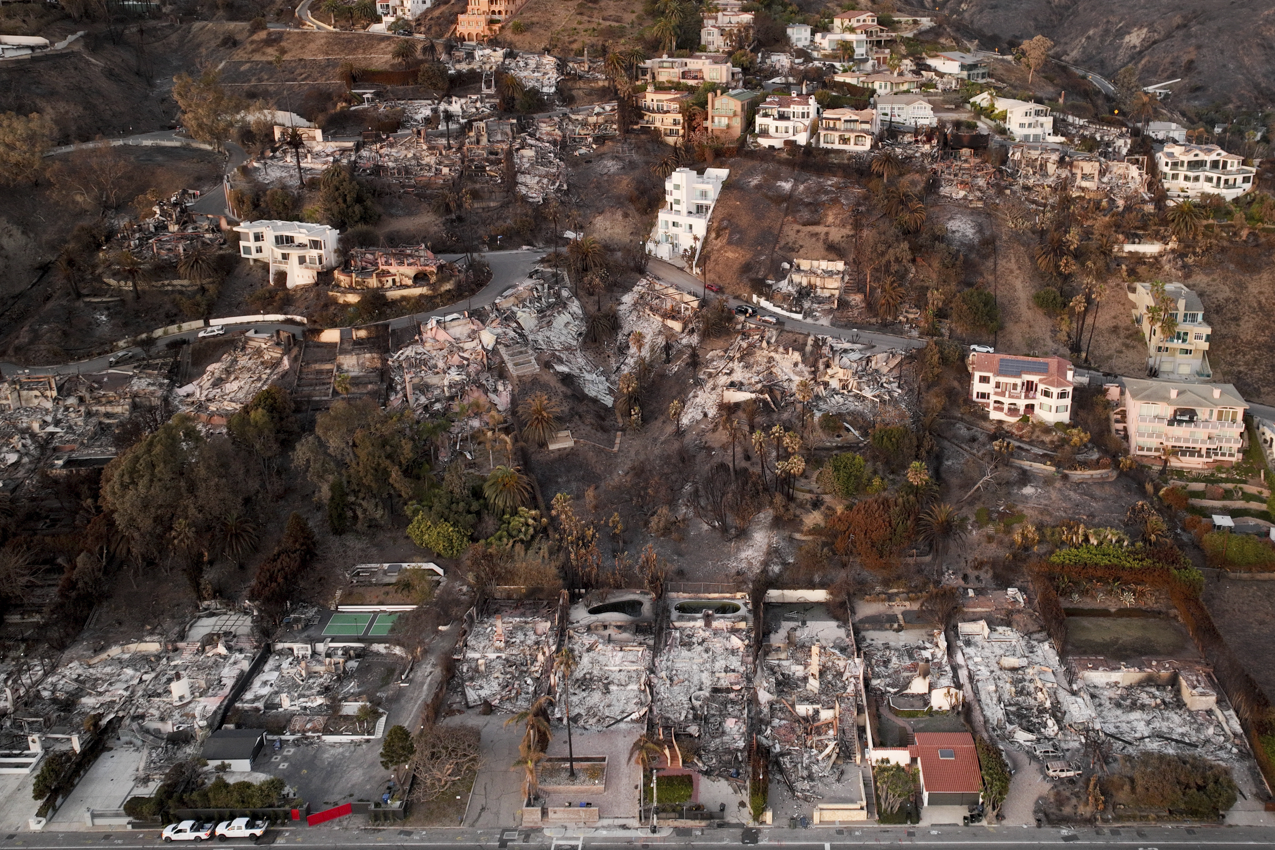 California Wildfires Urban Burns