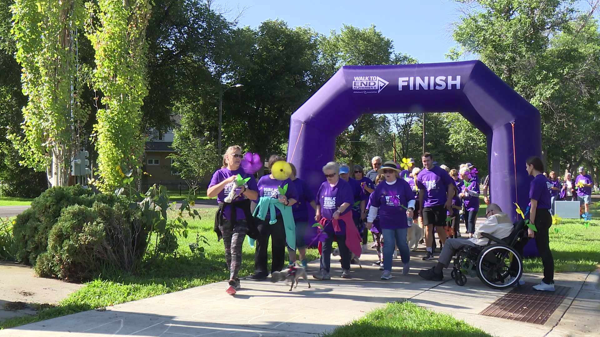 'Walk To End Alzheimer's' held in Gibson Park (September 2023)