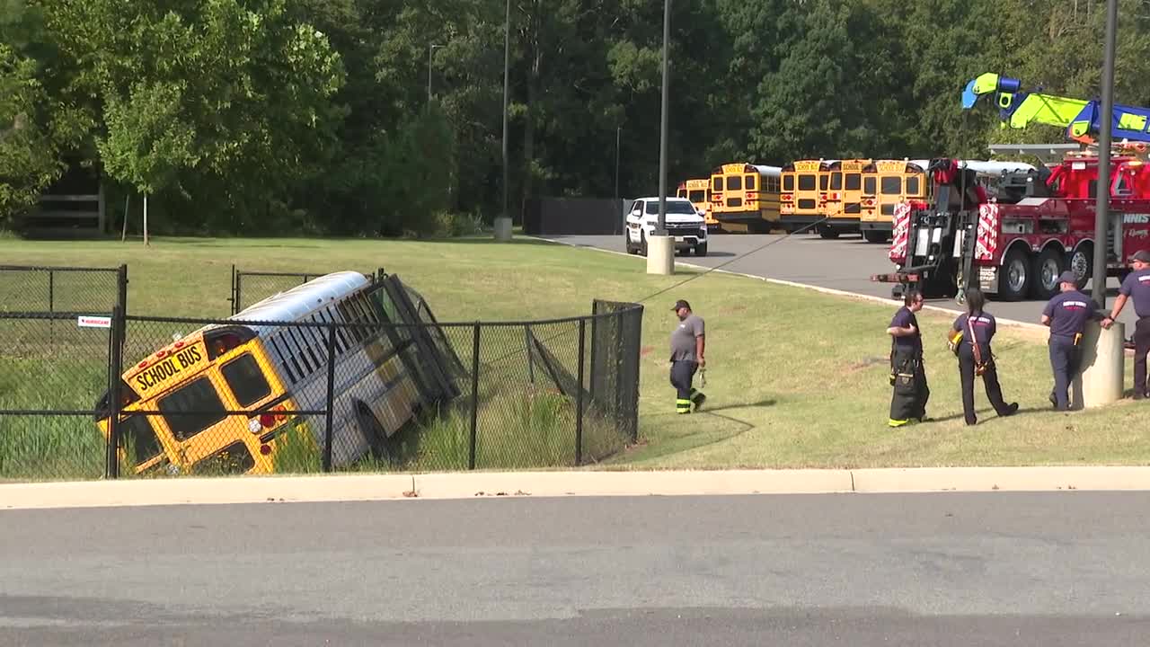New Kent County school bus crash