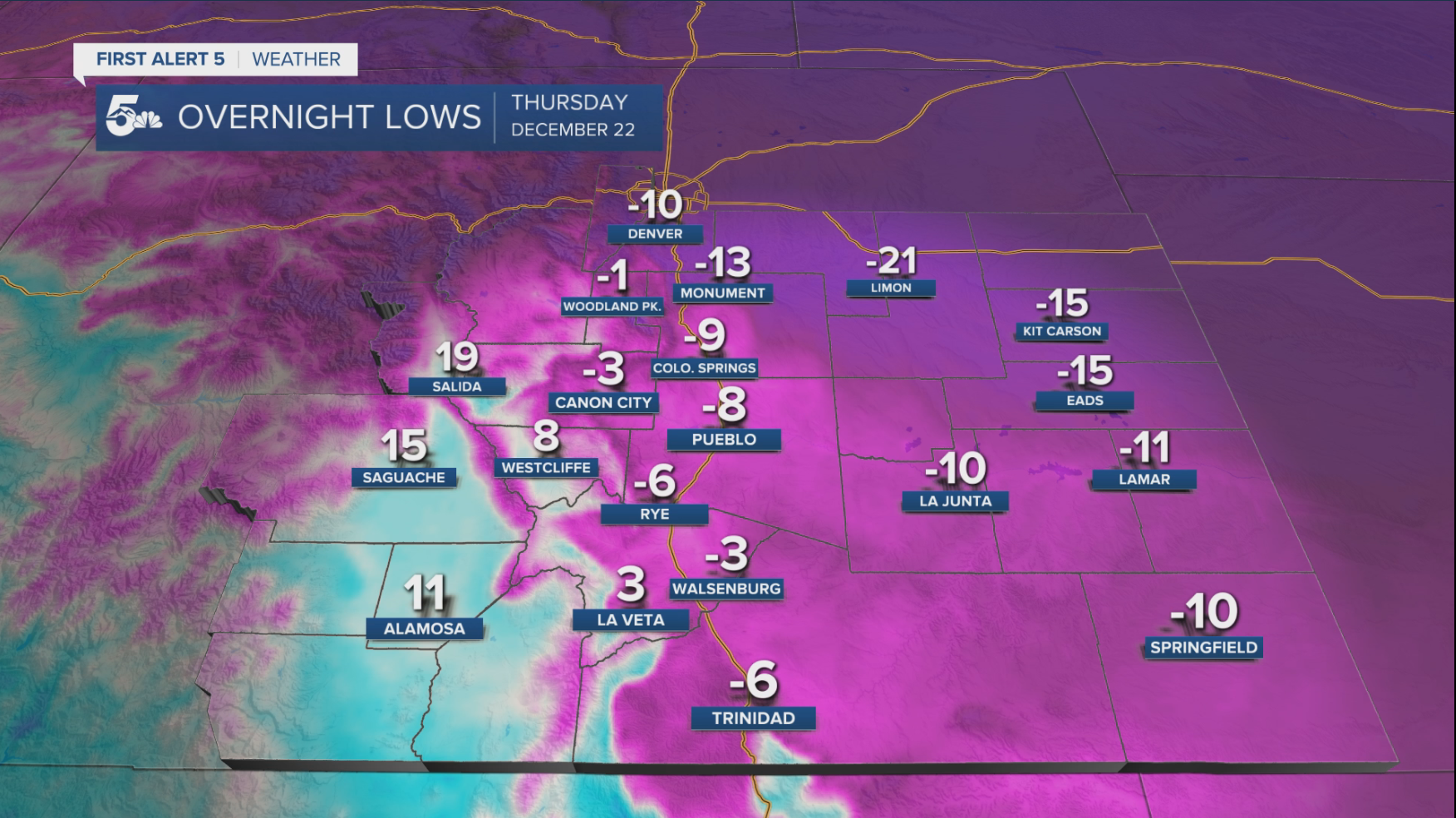 low temp forecast 12.22.22