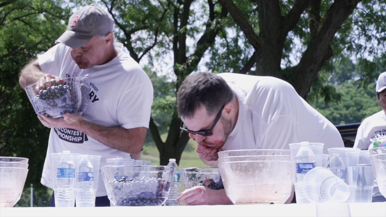 Great American Blueberry Eating Championship
