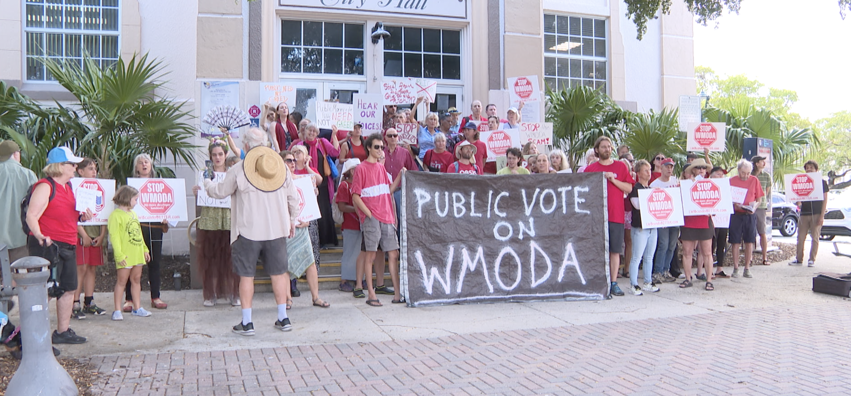 Lake Worth Beach Protest