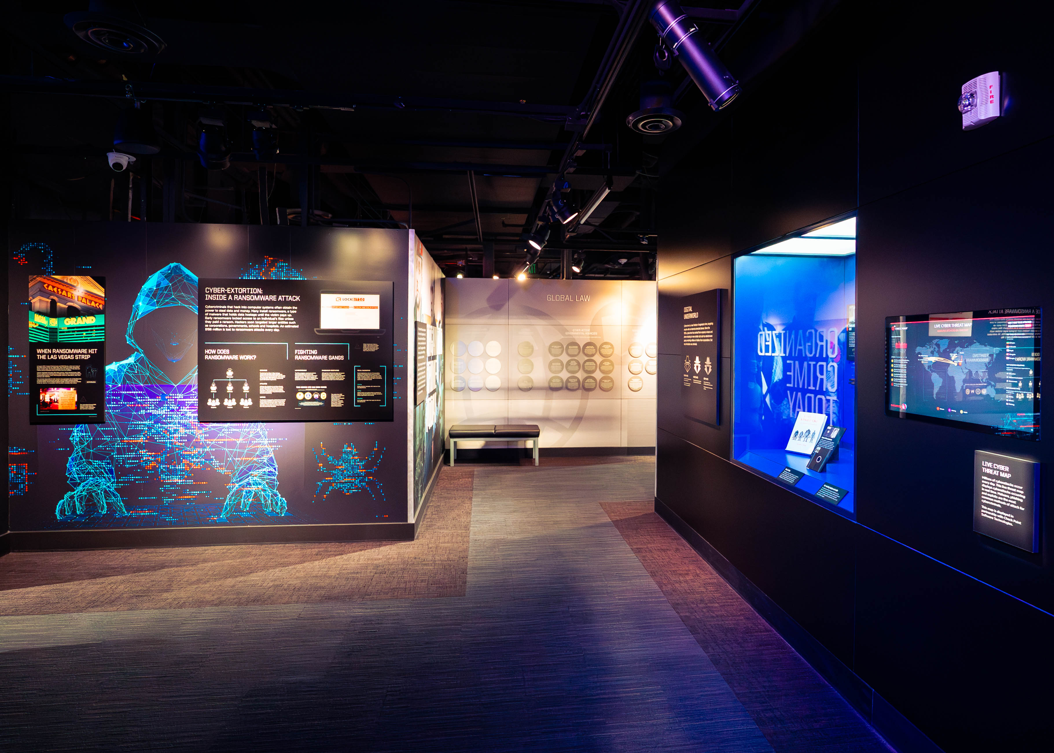 Digital Underworld mob museum exhibit 