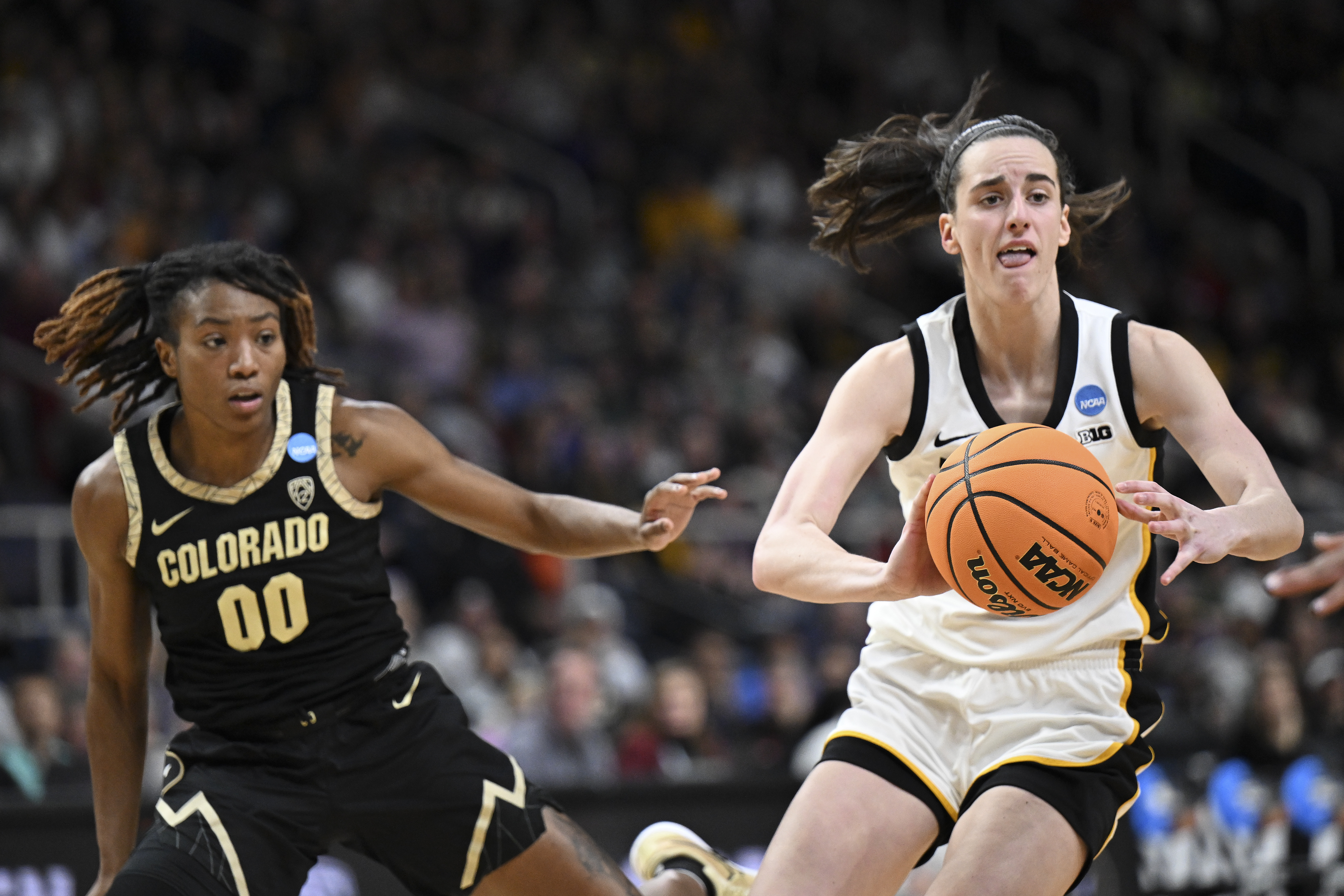 NCAA Colorado Iowa Basketball