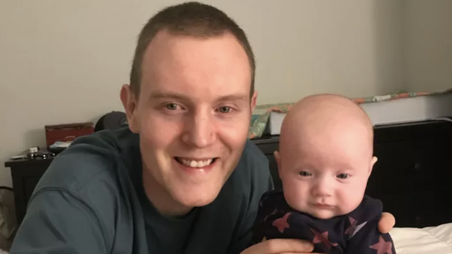Dr. Evan Dishion and his baby girl Chloe