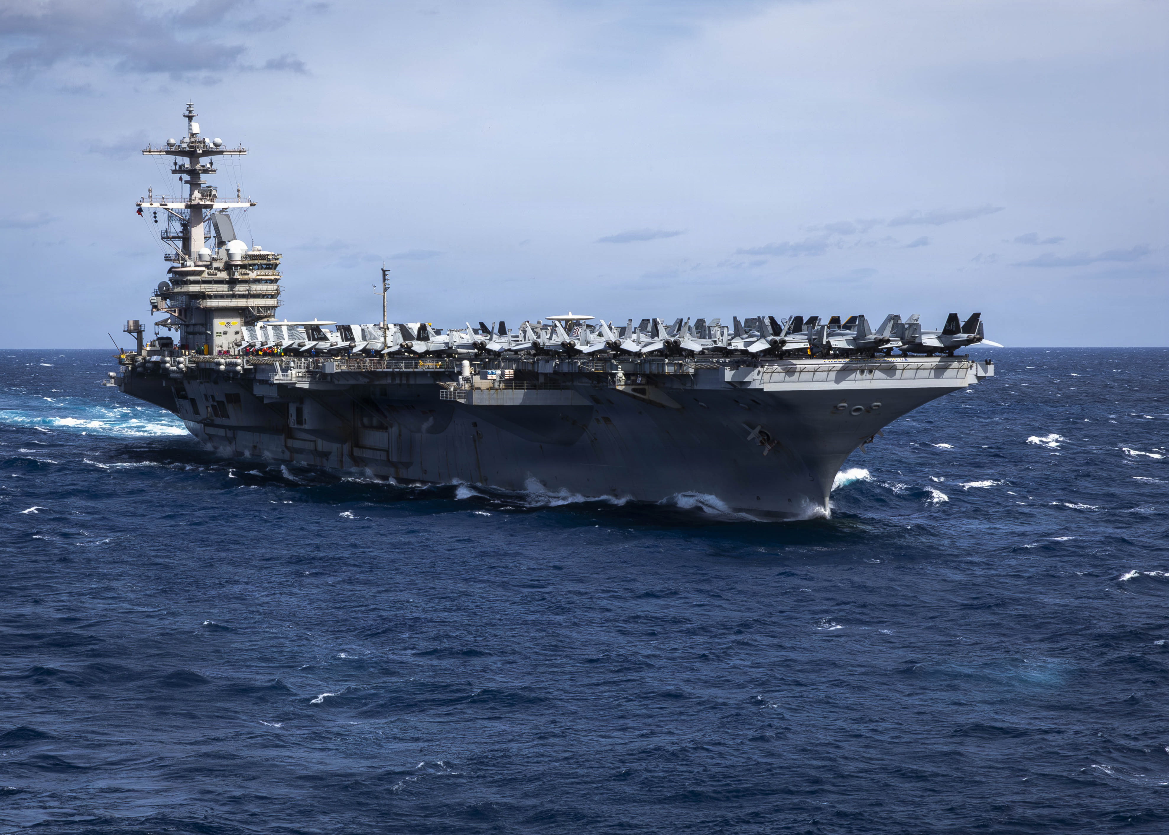 Daily Operations Aboard USS George H.W. Bush (CVN 77)