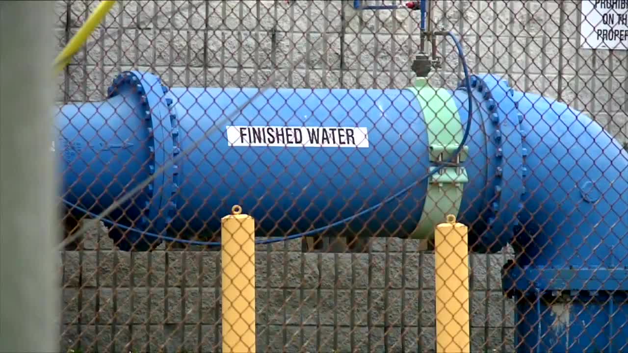 Riviera Beach finished water pipe, Jan. 26, 2024