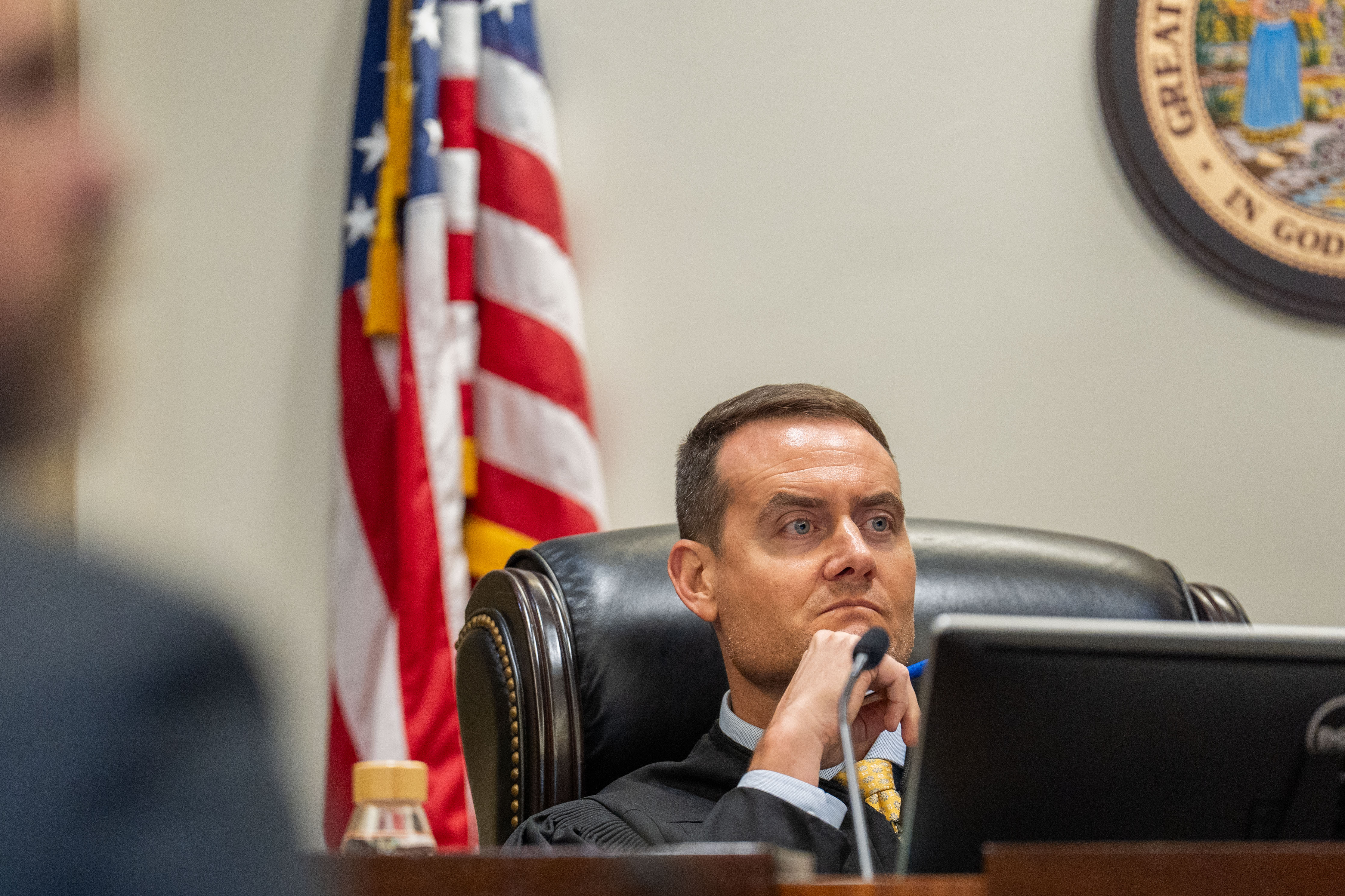 Judge Lance Neff presiding over Phoenix Ikner's case management hearing  