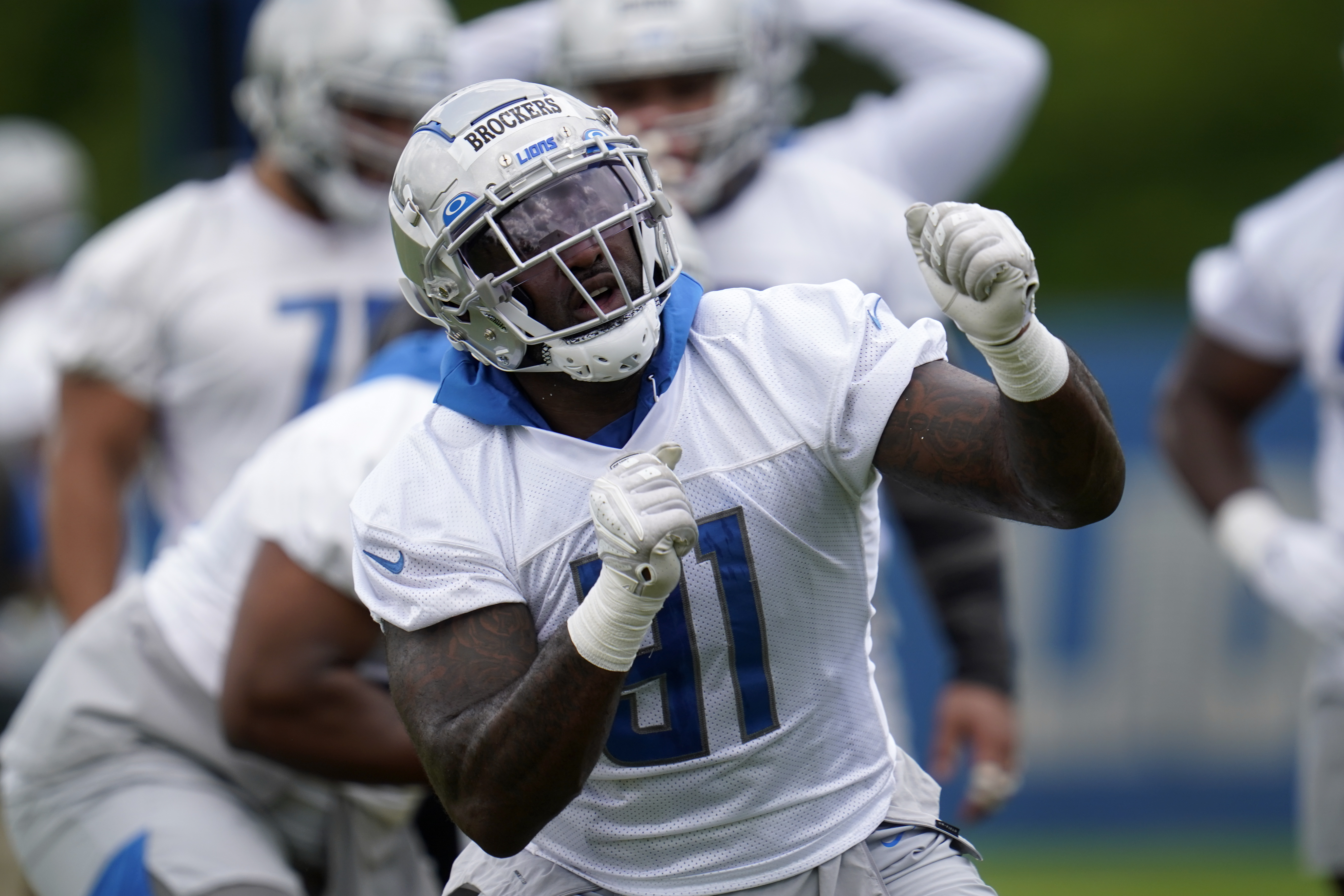 Michael Brockers Lions Football