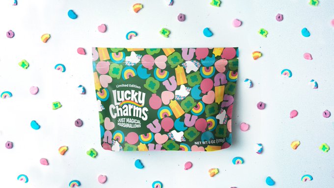 Limited-time offer: General Mills selling Lucky Charms marshmallow-only pouches