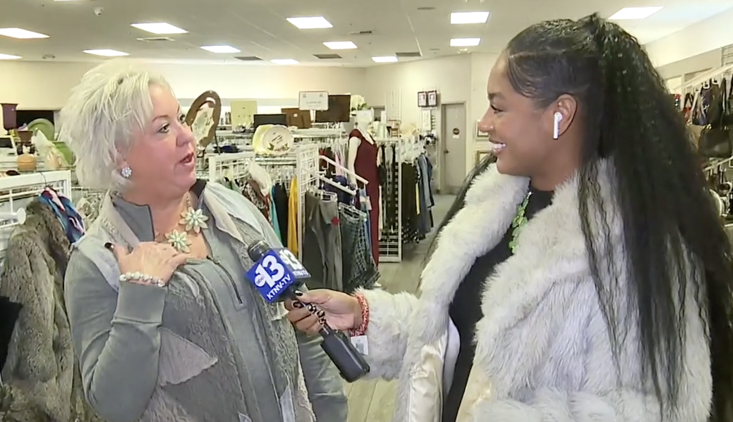 Shakeria's holiday thrift