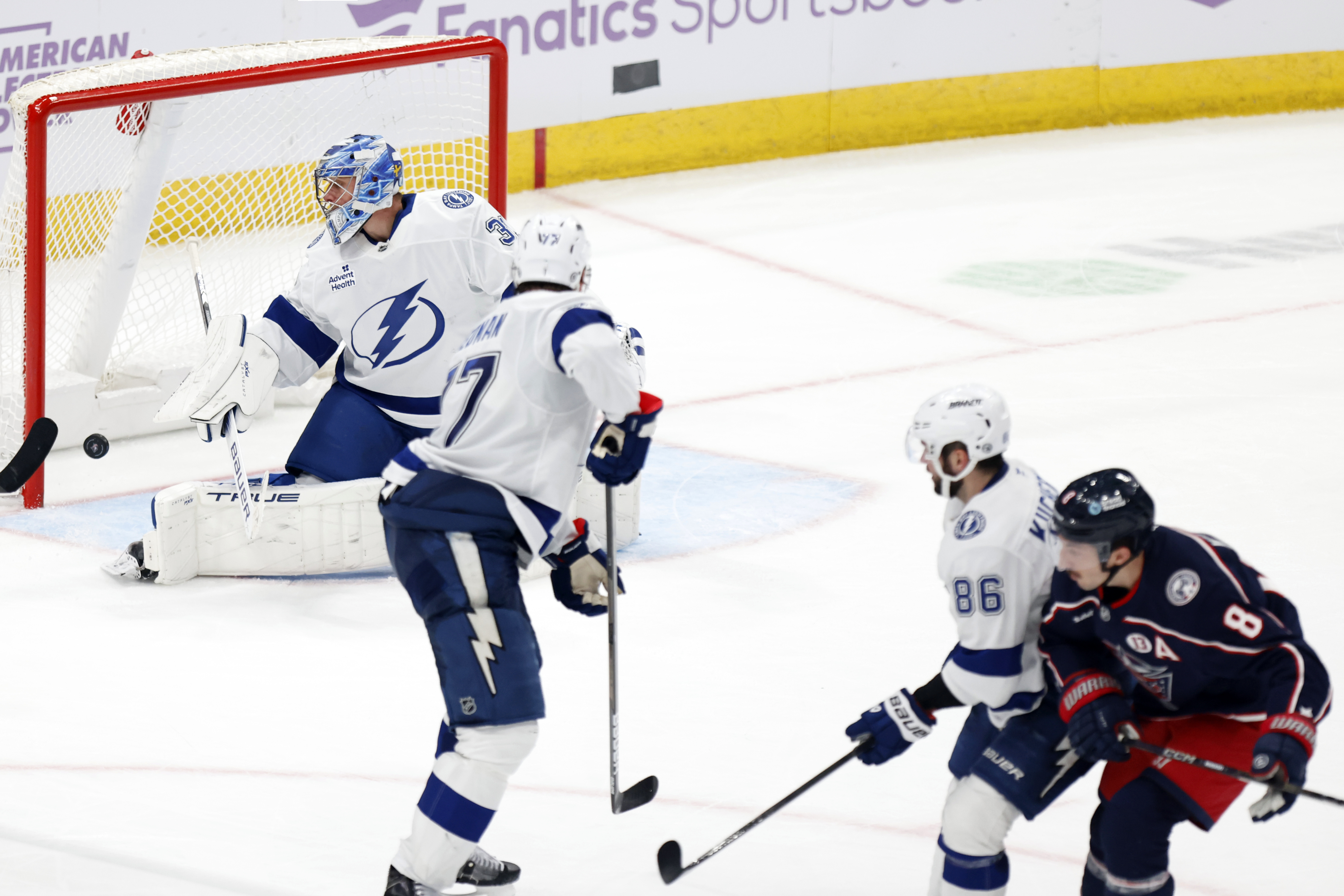 Lightning Blue Jackets Hockey