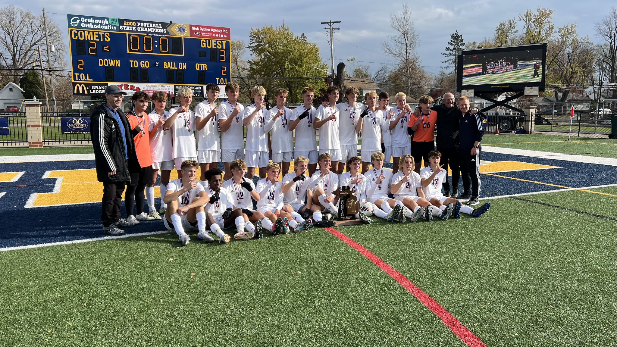 Unity Christian boys soccer