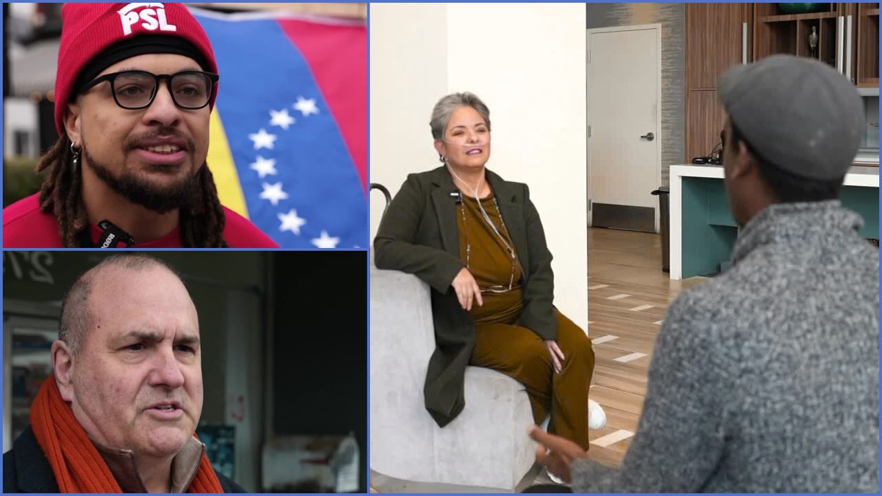 Venezuela, Nicolas Maduro, US military, narco-terrorism, Richmond protests, Venezuelan activists, oil politics, democracy transition, Latin America, regime change