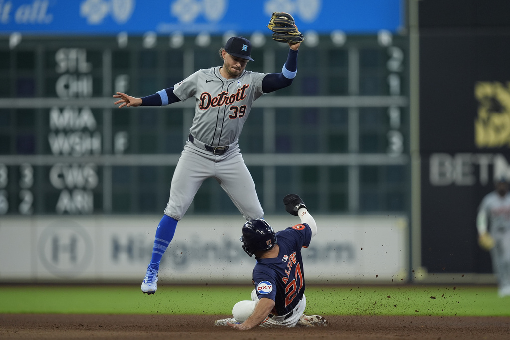 Tigers Astros Baseball