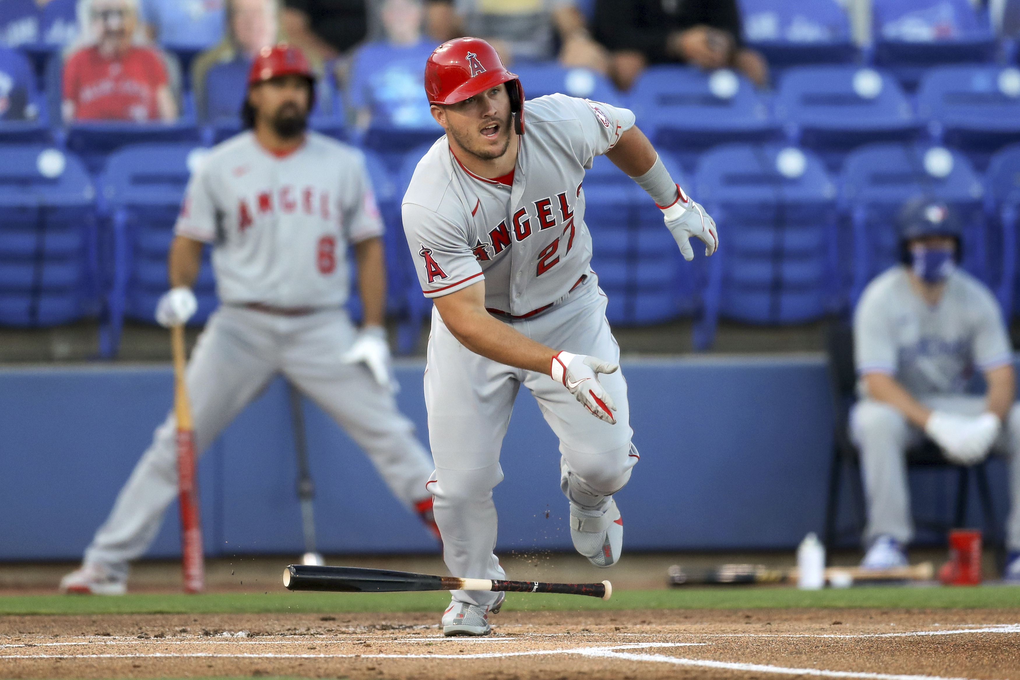 Angels Blue Jays Baseball