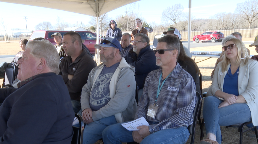 Osage Cemetery groundbreaking