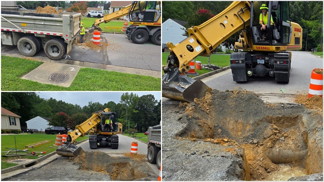 Prince George Sinkhole Repairs 