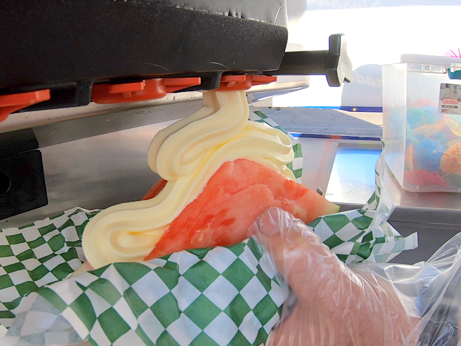 Dole Whip Watermelon Taco at Arizona State Fair