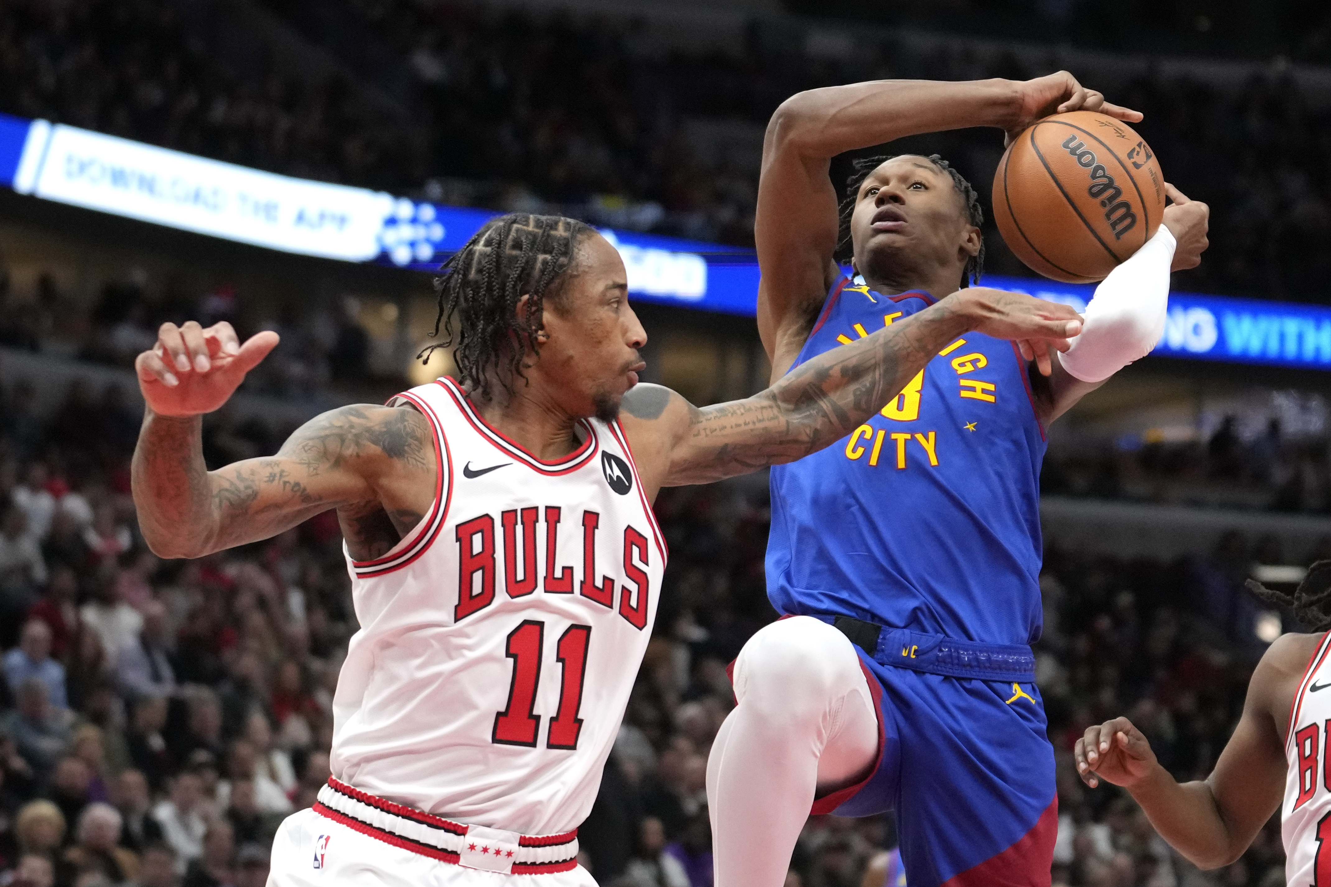 Nuggets Bulls Basketball