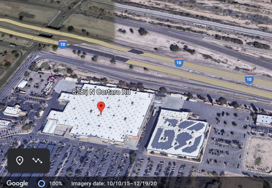 A Walmart closed Friday after Marana police took a woman with a gun into custody.