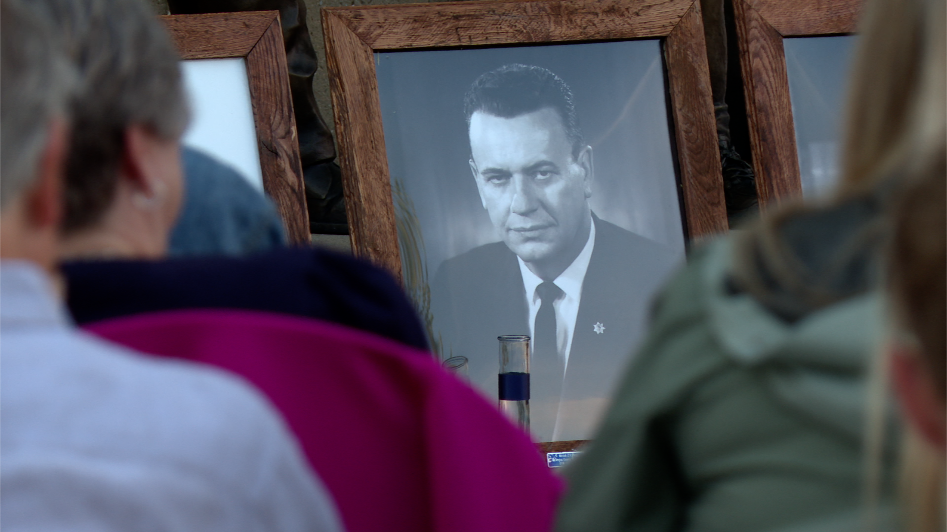 'Please don't forget him': Muskegon County honors fallen officers in memorial ceremony