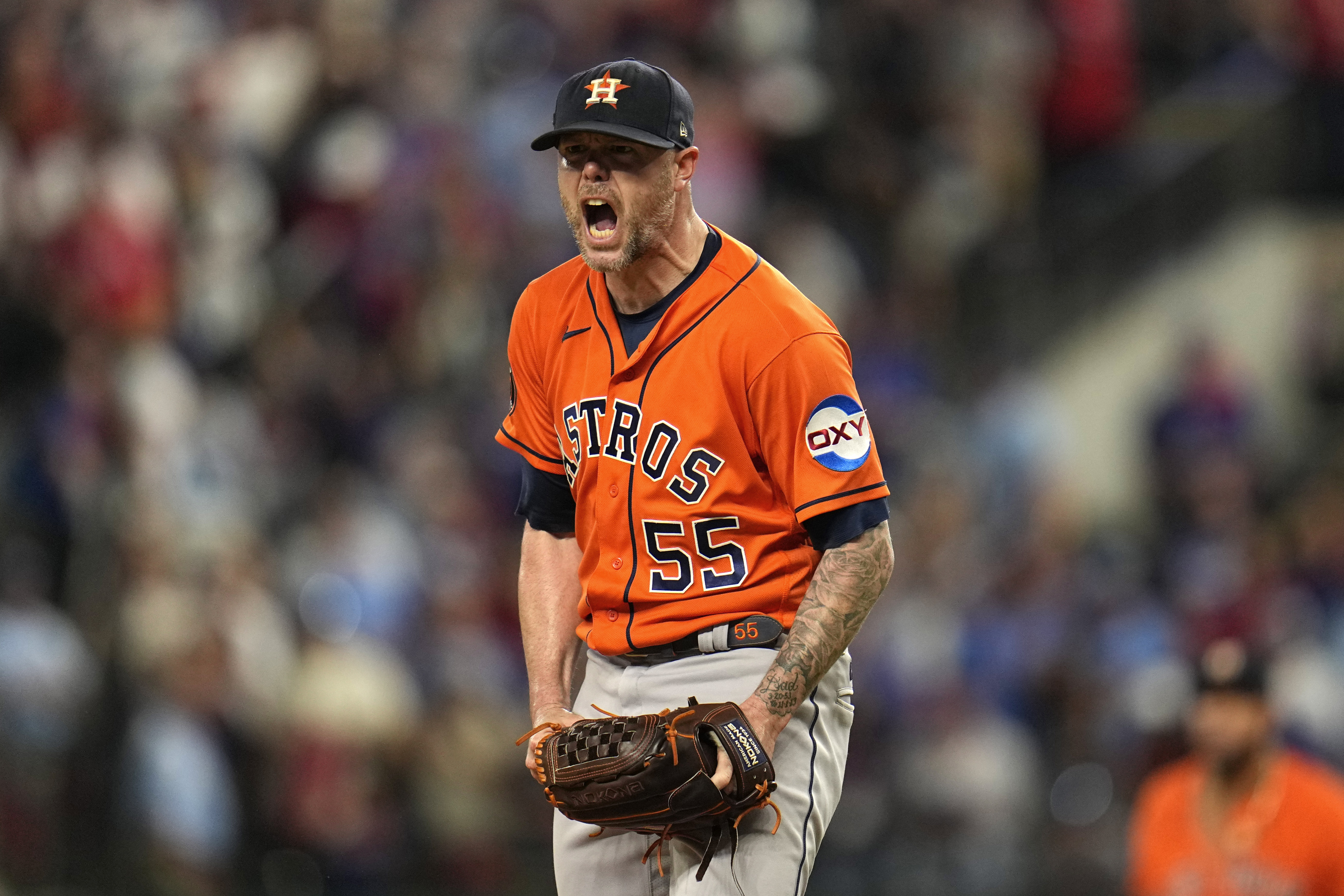 ALCS Astros Rangers Baseball