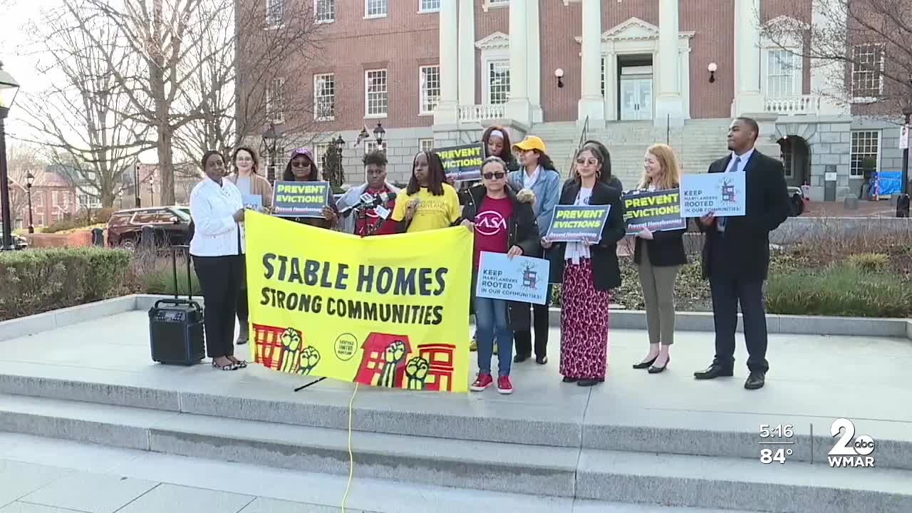 Maryland advocates push for stronger eviction protections for renters