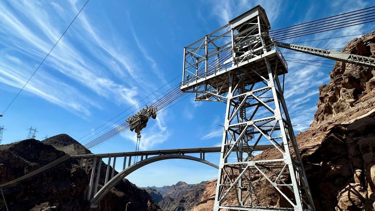 Hoover Dam cableway system