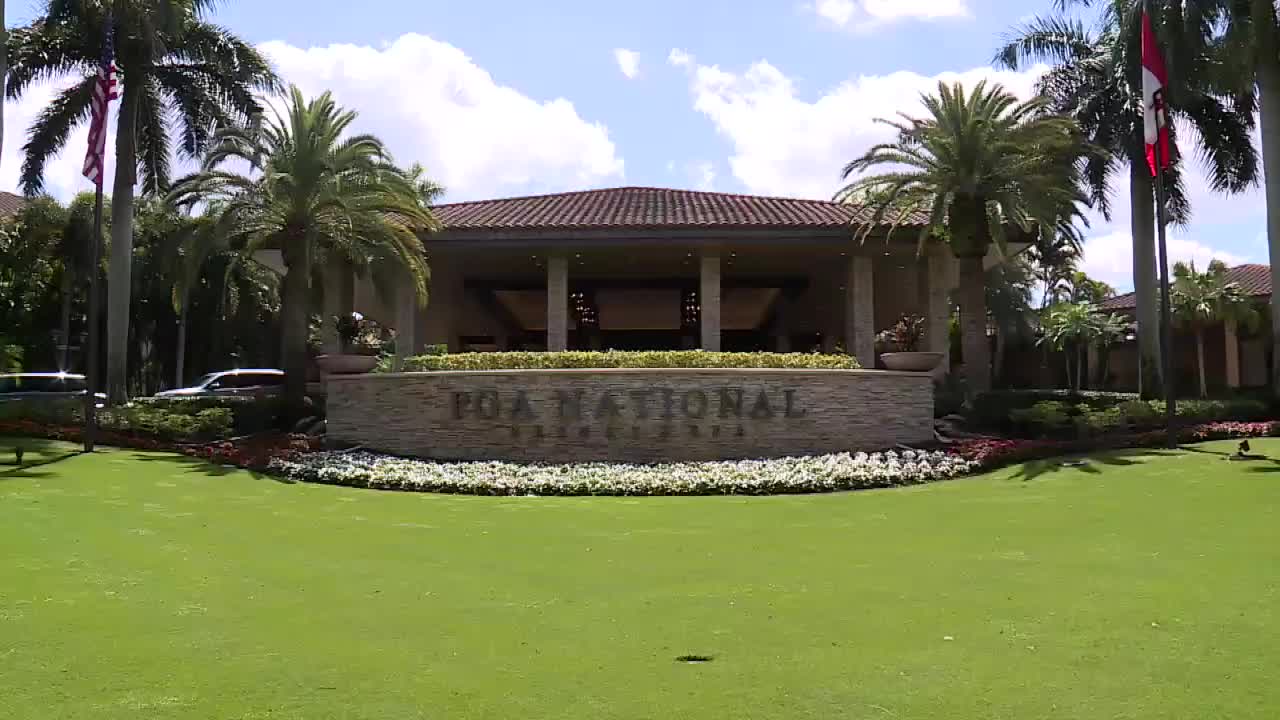 PGA National sign in March 2021