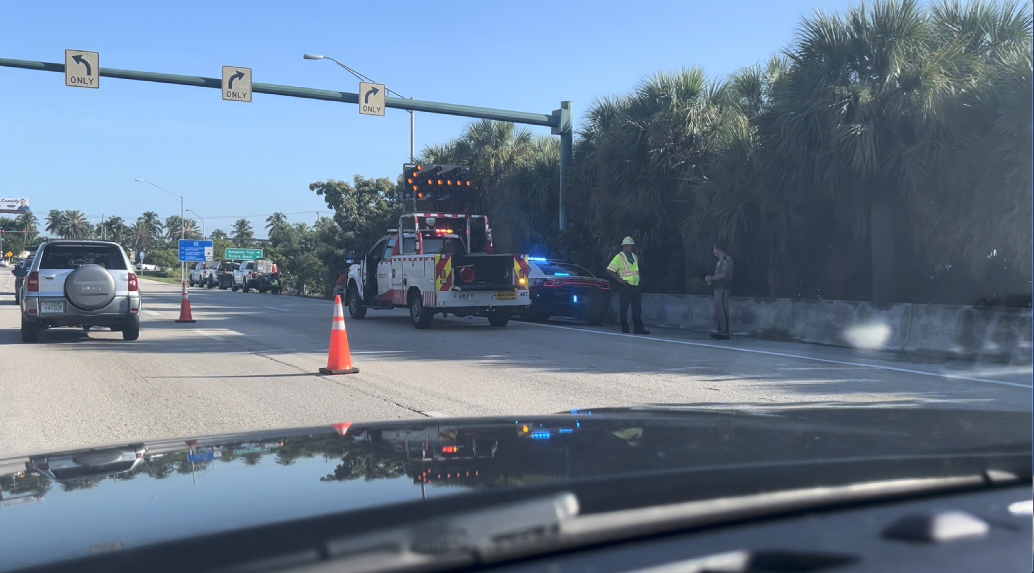 Crime scene I-95 Setp. 15, 2026