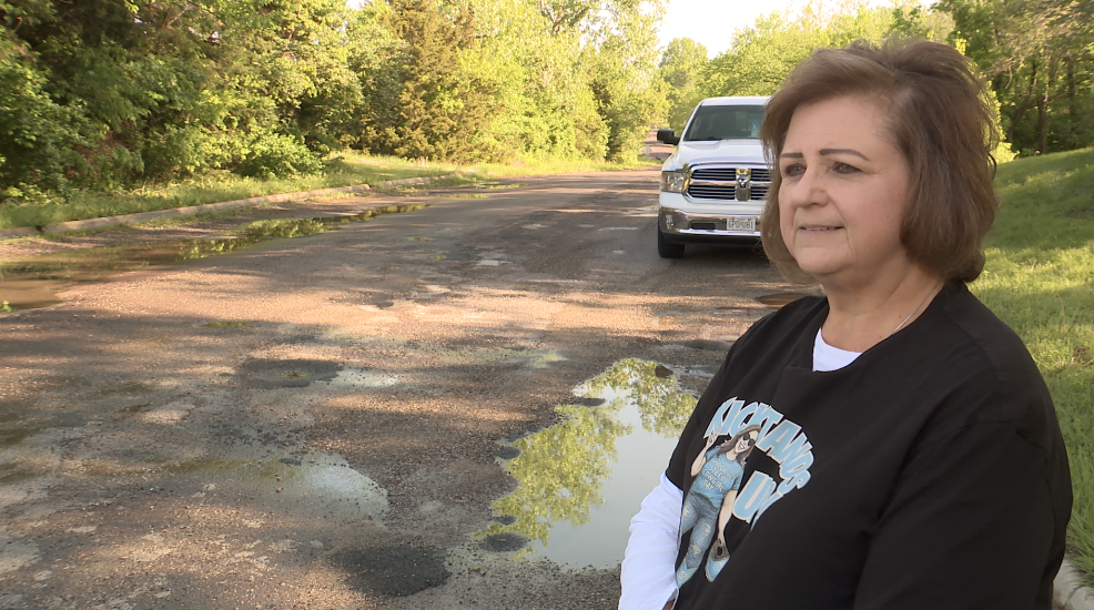 Jackson County resident pleads for road repairs as deep potholes create dangerous driving conditions