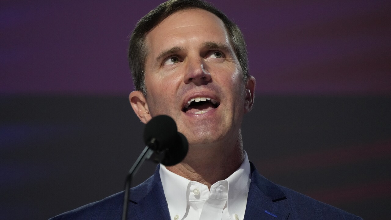 Kentucky Democratic Gov. Andy Beshear.