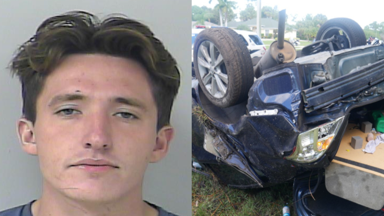 Joseph Miller arrest photo and crash