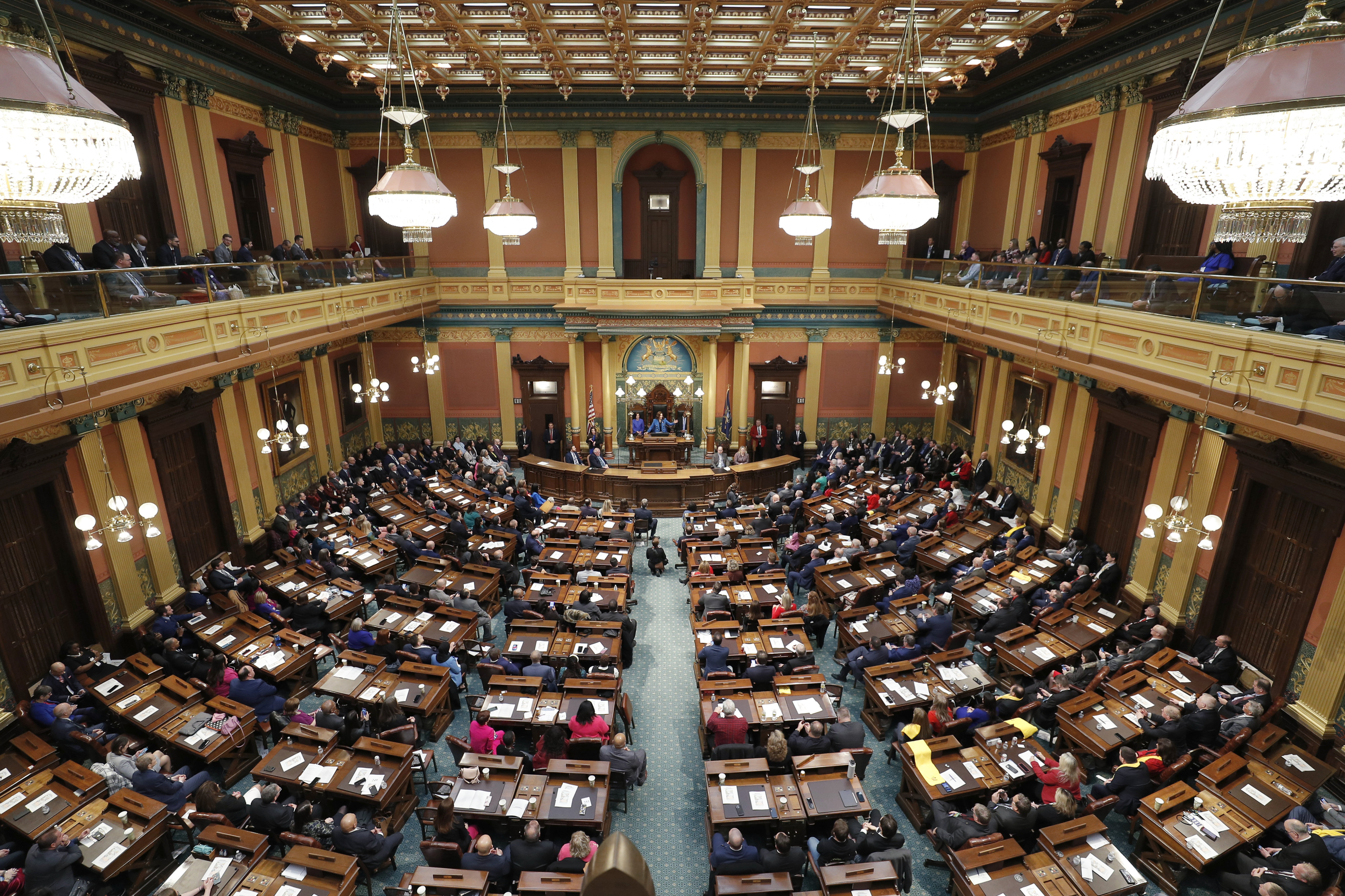 Michigan capitol House