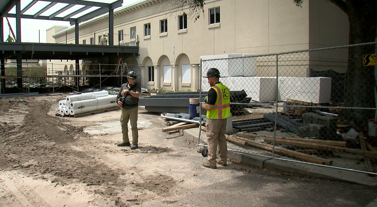 Carrollwood Day School construction