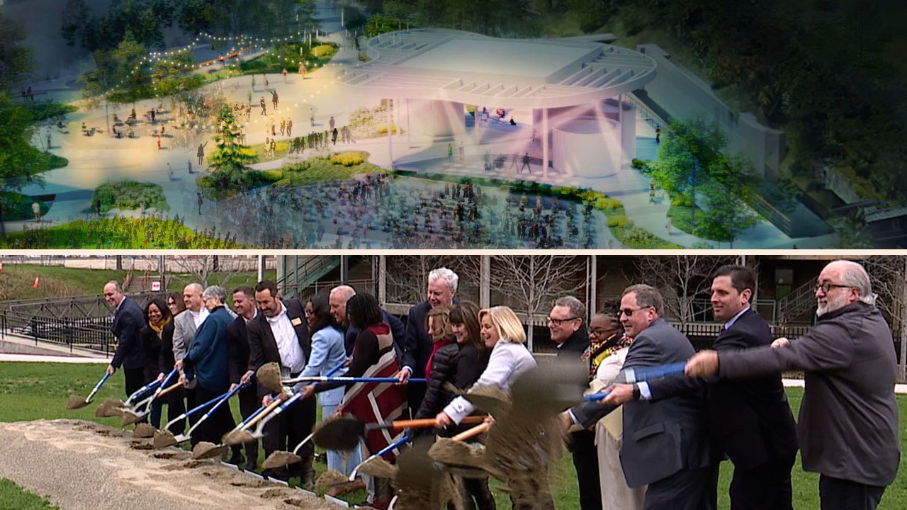 Akron Lock 3 groundbreaking