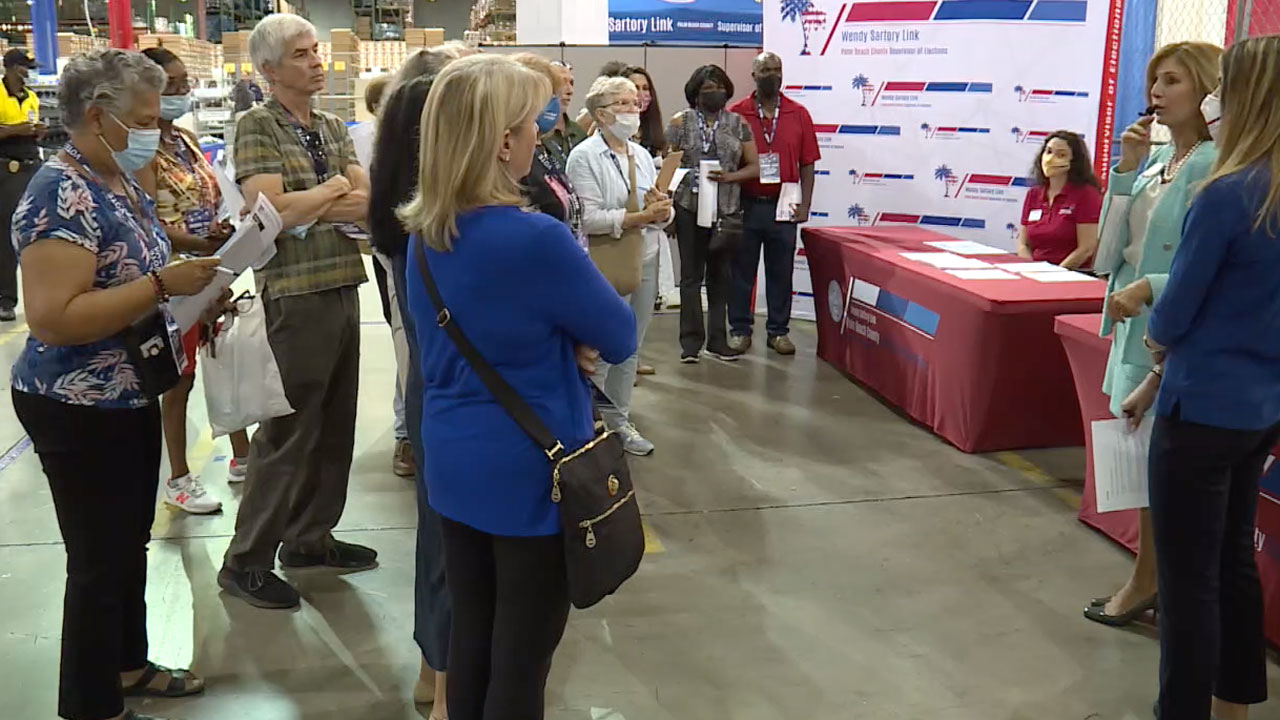 The Elections Experience Tour at Palm Beach County Supervisor of Elections June 22, 2021