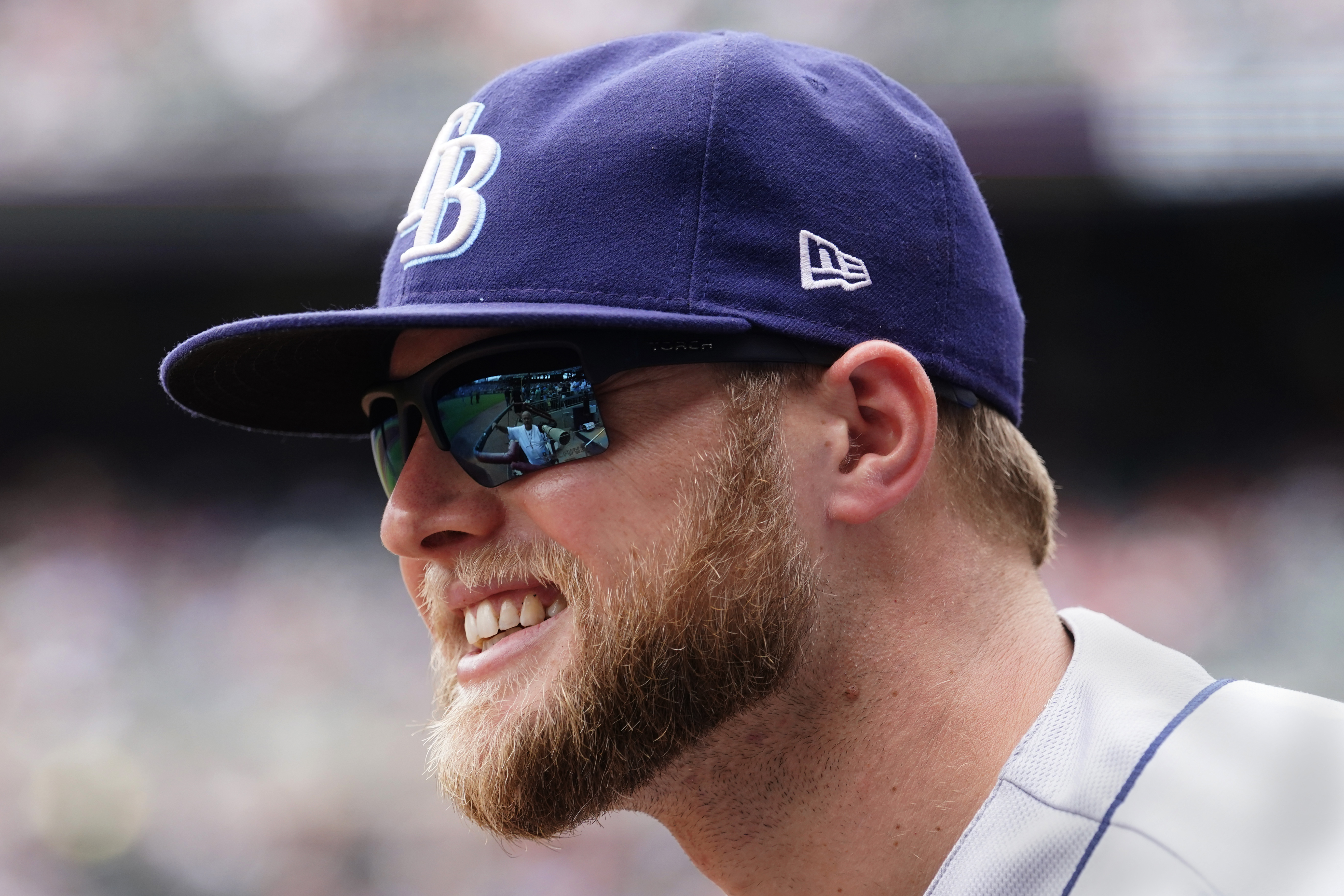 FILE Austin Meadows Rays Baseball