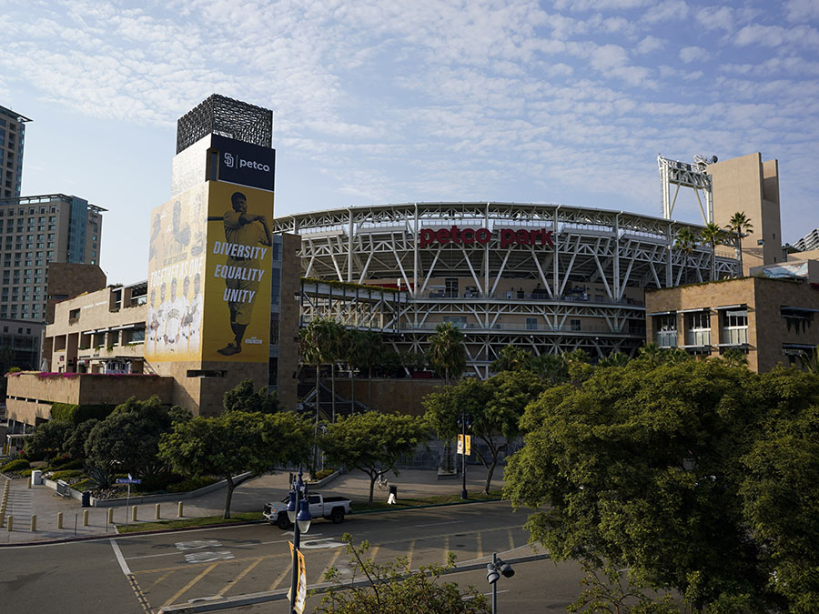 Petco Park downtown San Diego east village
